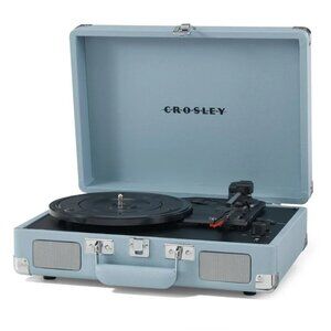Crosley Cruiser Plus Record Player in Tourmaline Blue